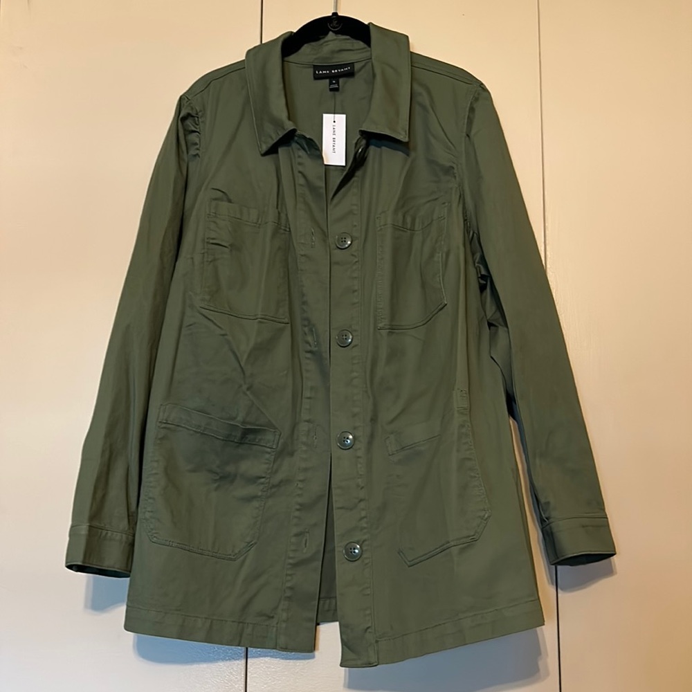 Lane Bryant Jacket Green Size 18